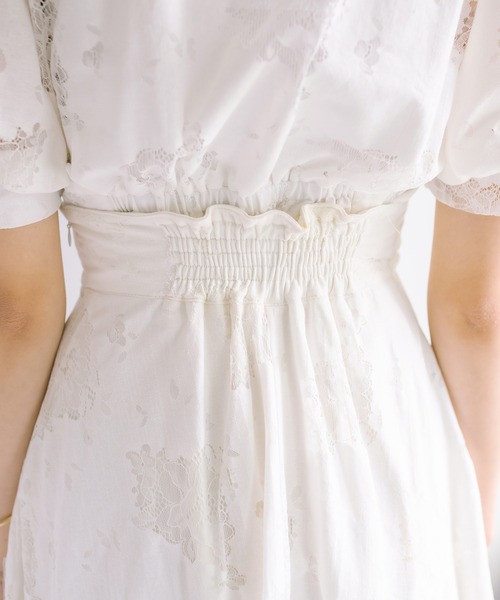 OLIVE des OLIVE(オリーブデオリーブ)の「レースマキシフレアスカート(スカート・レディース・オフホワイト/ブラック・FREE)」の21枚目の写真