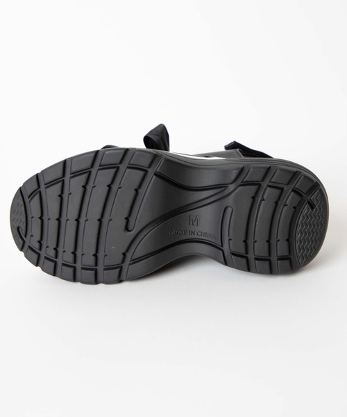 WEGO（ウィゴー）の「WEGO/【ZOZOTOWN＆一部店限定】リボンスポーツサンダル（サンダル・レディース・ホワイト/ブラック・LARGE/MEDIUM）」の6枚目の写真