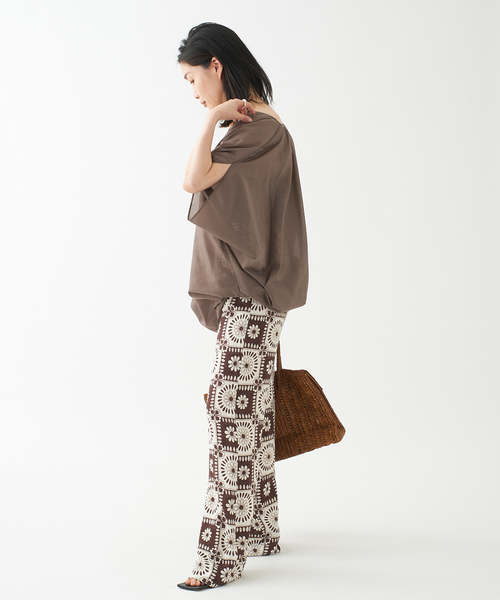 ジャーナルスタンダードレサージュ　ブロードドルマンシャツ ゆったりブラウス journal standard L'essage（ジャーナルスタンダードレサージュ