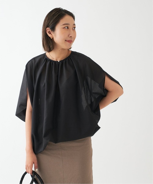 新品タグ付きJOURNAL STANDARD L'ESSAGE ドルマンブラウス JOURNAL STANDARD L'ESSAGE｜VIS/LINEN ドルマンブラウス