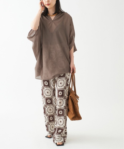 新品タグ付きJOURNAL STANDARD L'ESSAGE ドルマンブラウス JOURNAL STANDARD L'ESSAGE｜VIS/LINEN ドルマンブラウス