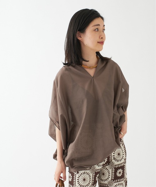 新品タグ付きJOURNAL STANDARD L'ESSAGE ドルマンブラウス JOURNAL STANDARD L'ESSAGE｜VIS/LINEN ドルマンブラウス