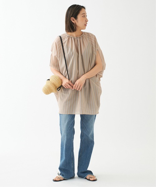 新品タグ付きJOURNAL STANDARD L'ESSAGE ドルマンブラウス JOURNAL STANDARD L'ESSAGE｜VIS/LINEN ドルマンブラウス