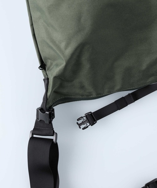 CAMP7（キャンプセブン）の「【CAMP7】メッセンジャーバッグ（ショルダーバッグ・メンズ・ブラック/カーキブラウン/グリーン/オレンジ・フリー）」の15枚目の写真