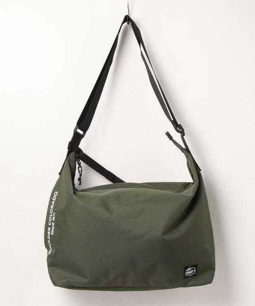 CAMP7（キャンプセブン）の「【CAMP7】メッセンジャーバッグ（ショルダーバッグ・メンズ・ブラック/カーキブラウン/グリーン/オレンジ・フリー）」の8枚目の写真