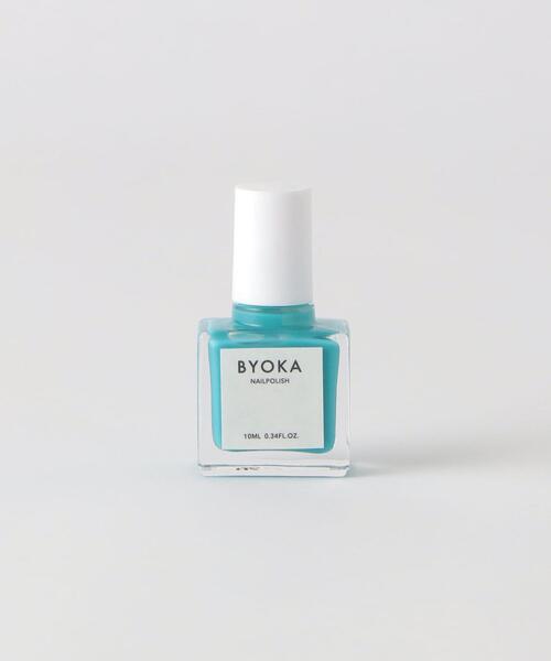 BYOKA(ビョーカ)の「<BYOKA>ネイルカラーPATINA(マニキュア/ジェルネイル・レディース・ターコイズブルー・FREE)」の1枚目の写真