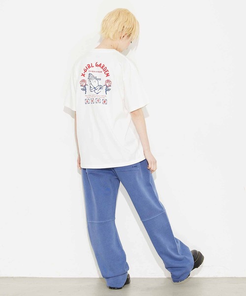 X-girl(エックスガール)の「PIGMENT DYED SWEAT PANTS/ピグメント加工 スウェットパンツ(スウェットパンツ・レディース・ブラック/ネイビー/バーガンディー・M/XS/S)」の21枚目の写真