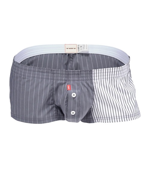 TOOT（トゥート）の「TRUNKS/Dual Stripe Fit-trunks（トランクス・メンズ・ブラック/ベージュ/ブルー・SMALL/MEDIUM/LARGE/X-LARGE）」の2枚目の写真