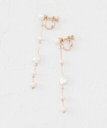 OPAQUE.CLIP | 淡水パールイヤリング(イヤリング)