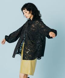 CITEN | ＜CITEN＞カットジャカードボリュームスリーブ シャツ(シャツ/ブラウス)