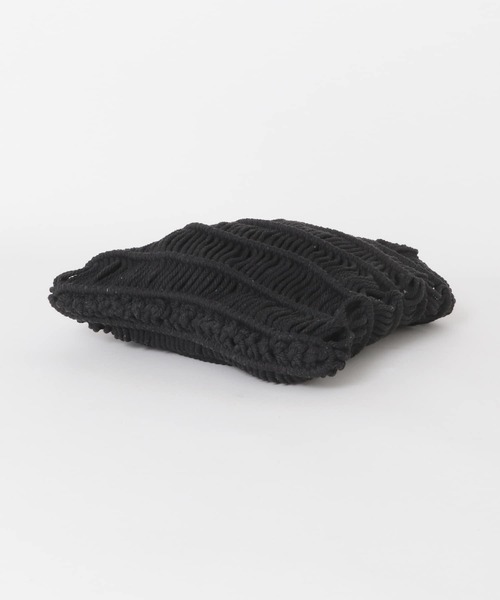 URBAN RESEARCH DOORS（アーバンリサーチドアーズ）の「マクラメ巾着バッグ（ハンドバッグ・レディース・ブラック/ホワイト系その他・ONE）」の8枚目の写真