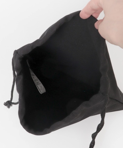 URBAN RESEARCH DOORS（アーバンリサーチドアーズ）の「マクラメ巾着バッグ（ハンドバッグ・レディース・ブラック/ホワイト系その他・ONE）」の11枚目の写真