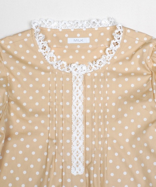 milk マーメイド シェル ブラウス Terry 3/4 Sleeve Maxi Zip Dress – The Shell Station