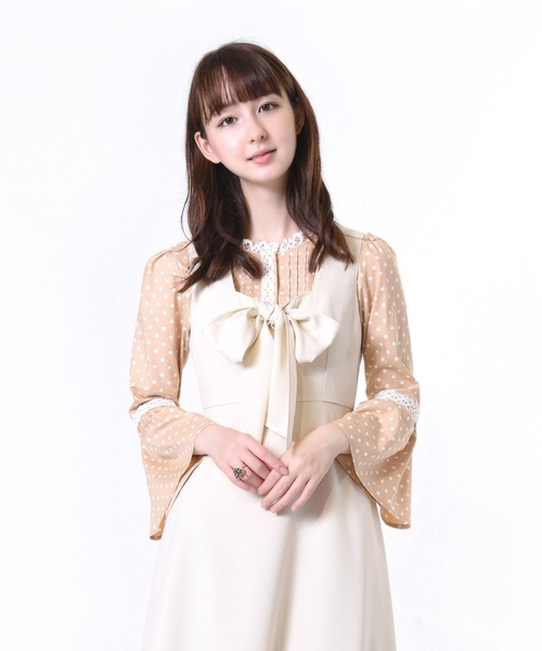 milk マーメイド シェル ブラウス MILK（ミルク）の「シェルブール ブラウス（シャツ/ブラウス）」 - WEAR