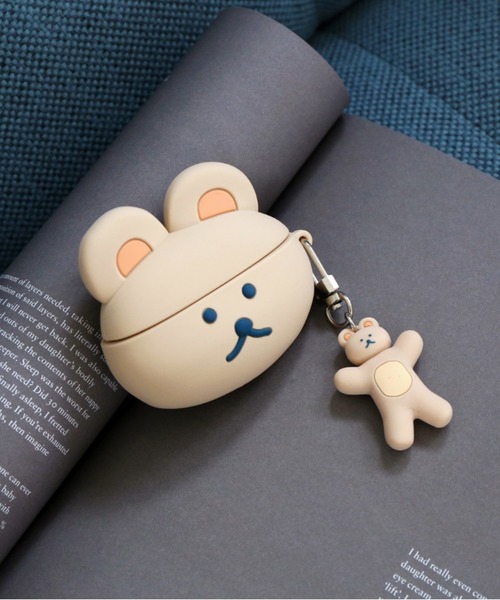 Brunch Brother（ブランチブラザー）の「AirPodsPro用ケース･ドナットドナット/ROMANE（ロマネ）（ヘッドフォン/イヤホン・レディース・ベージュ/ブラウン・FREE）」の2枚目の写真