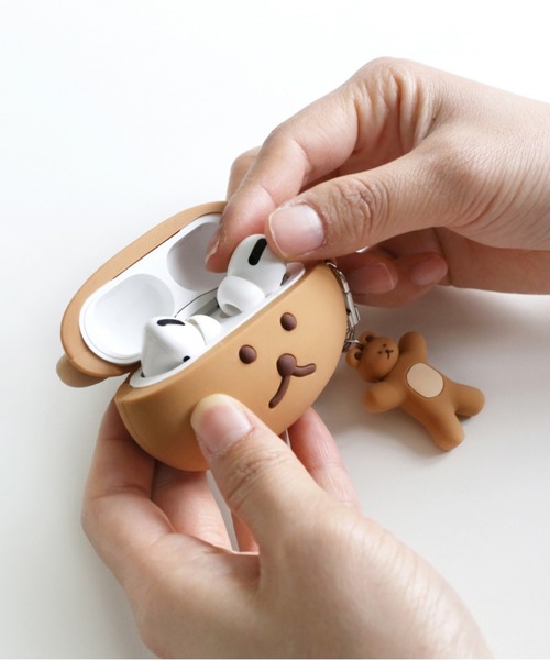 Brunch Brother（ブランチブラザー）の「AirPodsPro用ケース･ドナットドナット/ROMANE（ロマネ）（ヘッドフォン/イヤホン・レディース・ベージュ/ブラウン・FREE）」の7枚目の写真