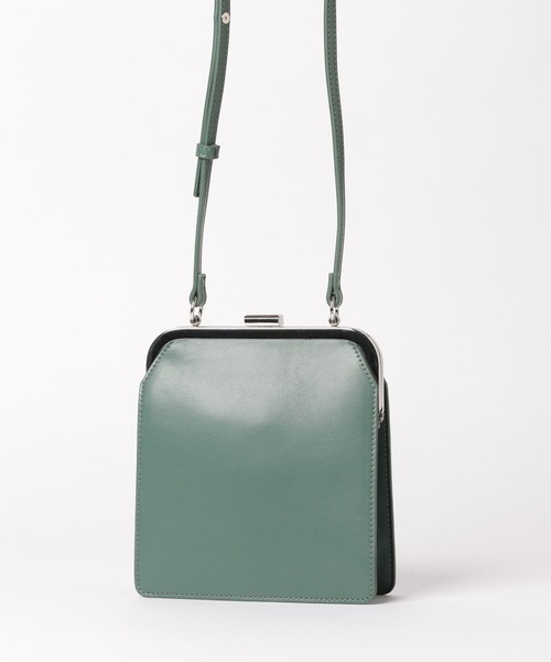 LAKOLE（ラコレ）の「がま口スクエアミニショルダーバッグ / 353294（ショルダーバッグ・レディース・ブラック/グリーン/グレイッシュベージュ/ダークグリーン・FREE）」の5枚目の写真