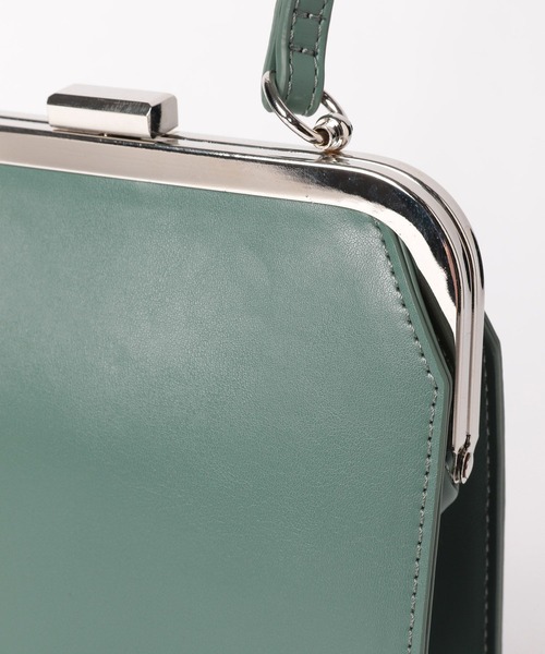 LAKOLE（ラコレ）の「がま口スクエアミニショルダーバッグ / 353294（ショルダーバッグ・レディース・ブラック/グリーン/グレイッシュベージュ/ダークグリーン・FREE）」の18枚目の写真