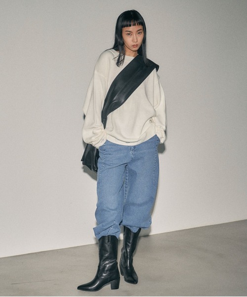 FEKETE（フェケテ）の「WIDE CURVE DENIM / ワイドカーブデニム（デニムパンツ・メンズ・インディゴブルー/ブルー・SMALL/MEDIUM/LARGE）」の6枚目の写真