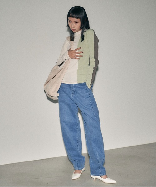 FEKETE（フェケテ）の「WIDE CURVE DENIM / ワイドカーブデニム（デニムパンツ・メンズ・インディゴブルー/ブルー・SMALL/MEDIUM/LARGE）」の7枚目の写真