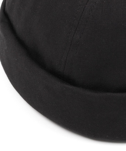 niko and...（ニコアンド）の「[抗菌防臭]ヘリンボーンロールキャップ（キャップ・メンズ・ブラック/レッド/オリーブ・FREE）」の14枚目の写真