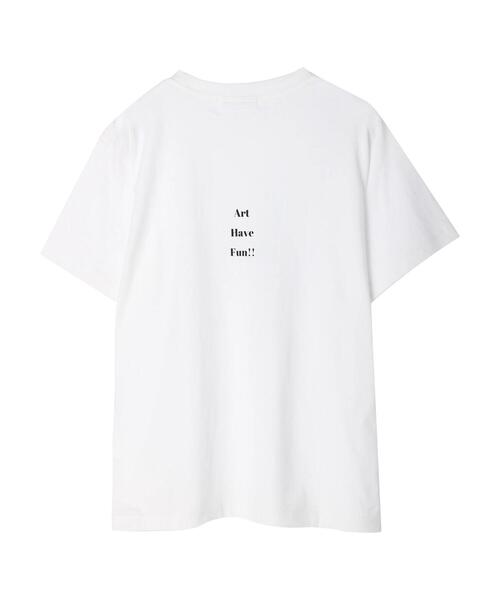 AMERICAN HOLIC(アメリカンホリック)の「DOGS ART IMAGINATALY GALLARY(Tシャツ/カットソー・レディース・ホワイト・L/M)」の11枚目の写真