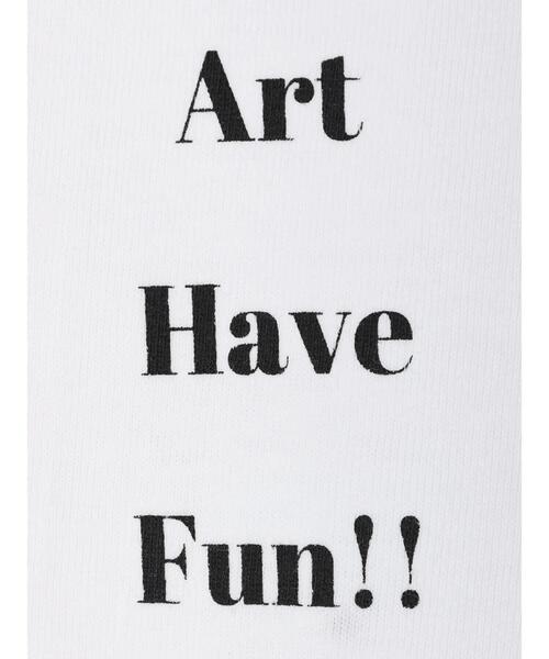 AMERICAN HOLIC(アメリカンホリック)の「DOGS ART IMAGINATALY GALLARY(Tシャツ/カットソー・レディース・ホワイト・L/M)」の5枚目の写真