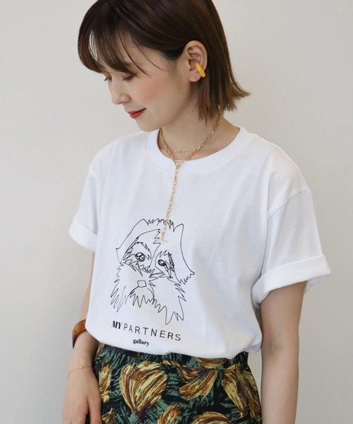 AMERICAN HOLIC(アメリカンホリック)の「DOGS ART IMAGINATALY GALLARY(Tシャツ/カットソー・レディース・ホワイト・L/M)」の8枚目の写真