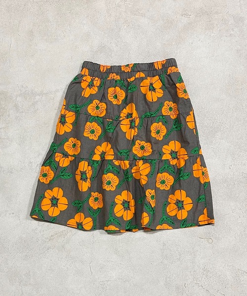 HOGAN RANCH WEAR(ホーガンランチウエア)の「ティアードスカート(kids/S~LL)(スカート・キッズ・ブラック/オレンジ・LL/S/M/L)」の2枚目の写真