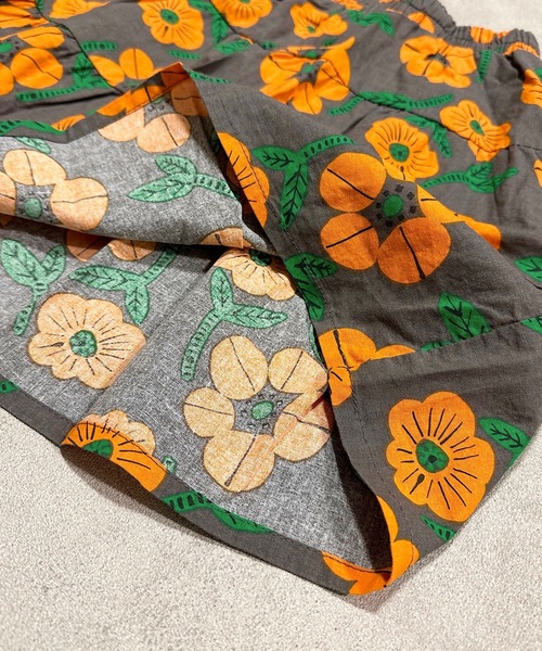 HOGAN RANCH WEAR(ホーガンランチウエア)の「ティアードスカート(kids/S~LL)(スカート・キッズ・ブラック/オレンジ・LL/S/M/L)」の4枚目の写真