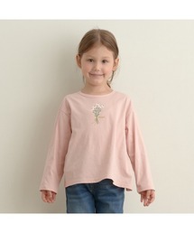 Lycee mine | 【型崩れしないやわらかコットン】選べる8パターンAライン長袖Tシャツ(Tシャツ/カットソー)