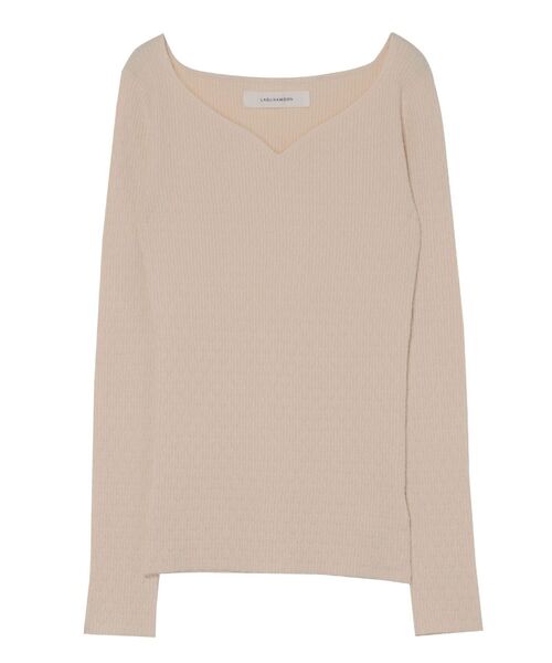 LAGUNAMOON（ラグナムーン）の「ダイヤパターンニットプルオーバー（ニット/セーター・レディース・ブラック/ブルー/アイボリー・FREE）」の18枚目の写真