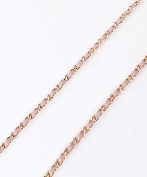 BLUEEAST（ブルーイースト）の「チェーンショルダー キルティングバニティーバック（ショルダーバッグ・レディース・ホワイト/ブラック/ピンク・FREE）」の10枚目の写真