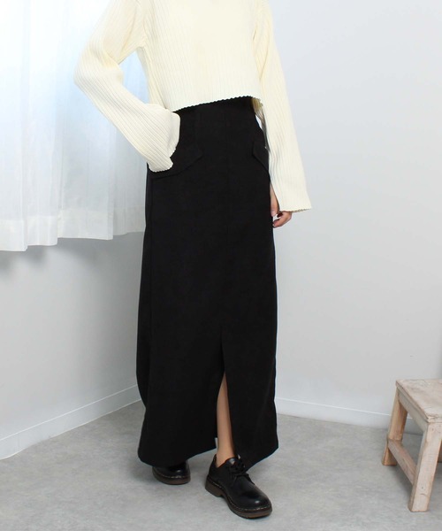 toucher du brise(トゥシェドブリーズ)の「【スリットで大人っぽく】ナロースカート(スカート)」 - WEAR