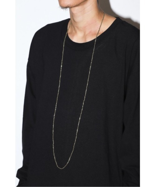 乱痴気(ランチキ)の「Beads necklace(ネックレス・メンズ・シルバー/ゴールド・FREE)」の5枚目の写真