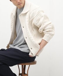EDIFICE | スポンディッシュ リラックス ケーブル ニットカーディガン(カーディガン/ボレロ)