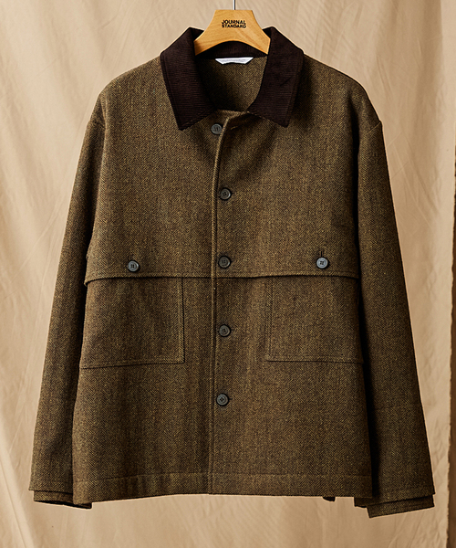 セール】ツイード チェック マッキノー ジャケット（ブルゾン