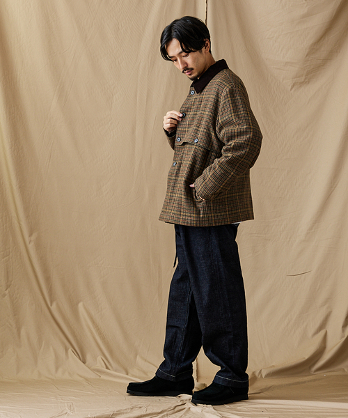 ジャーナルスタンダード ツイード チェック マッキノー ジャケット セール】ツイード チェック マッキノー ジャケット（ブルゾン