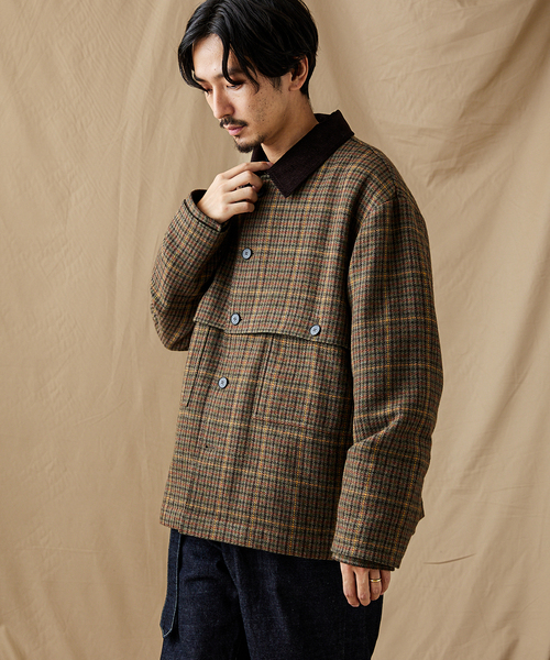 ジャーナルスタンダード　ツイードウールマッキーノジャケット MOON ウールマッキーノジャケット（その他ブルゾン／アウター