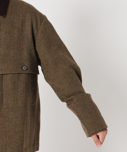 ジャーナルスタンダード ツイード チェック マッキノー ジャケット セール】ツイード チェック マッキノー ジャケット（ブルゾン