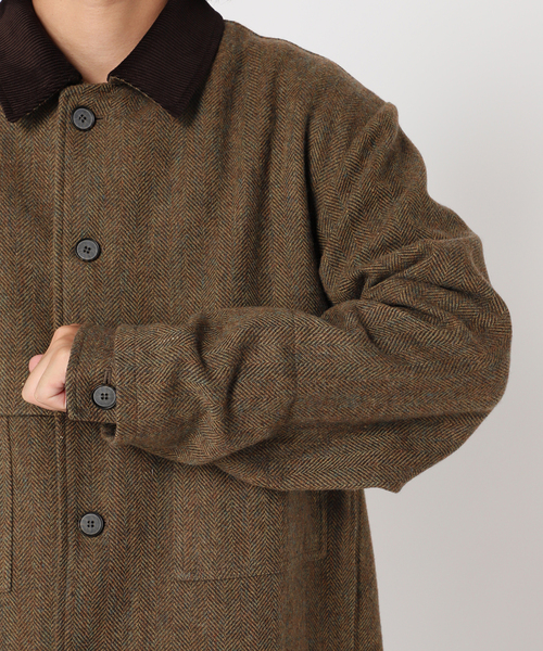 ジャーナルスタンダード ツイード チェック マッキノー ジャケット ツイード チェック マッキノー ジャケット | ジャーナル