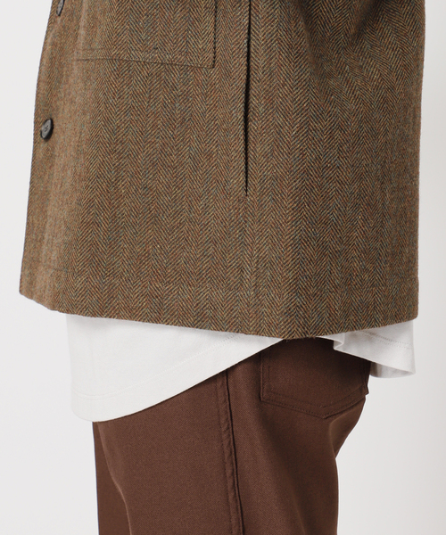 ジャーナルスタンダード ツイード チェック マッキノー ジャケット セール】ツイード チェック マッキノー ジャケット（ブルゾン