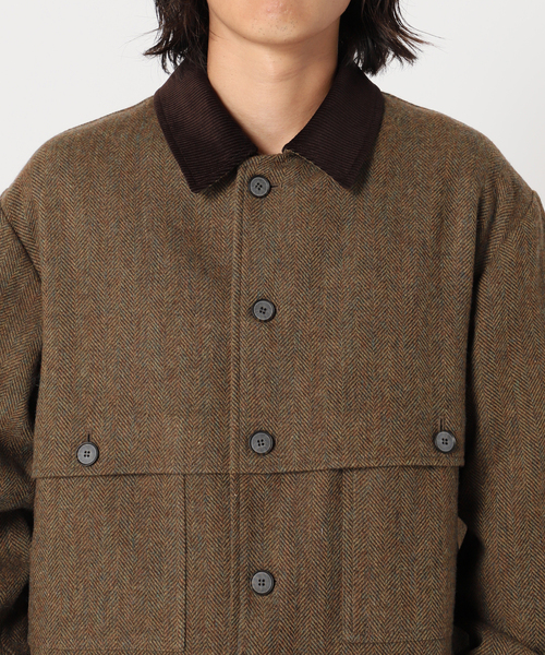 セール】ツイード チェック マッキノー ジャケット（ブルゾン