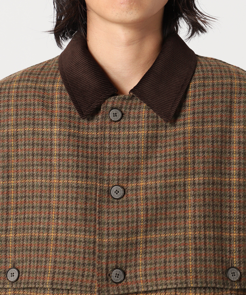 ジャーナルスタンダード ツイード チェック マッキノー ジャケット セール】ツイード チェック マッキノー ジャケット（ブルゾン