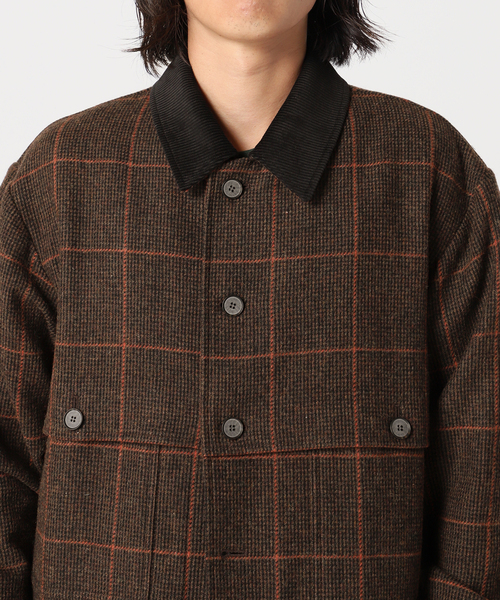 ジャーナルスタンダード ツイード チェック マッキノー ジャケット セール】ツイード チェック マッキノー ジャケット（ブルゾン