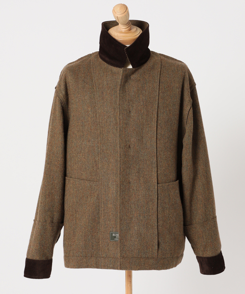 セール】ツイード チェック マッキノー ジャケット（ブルゾン
