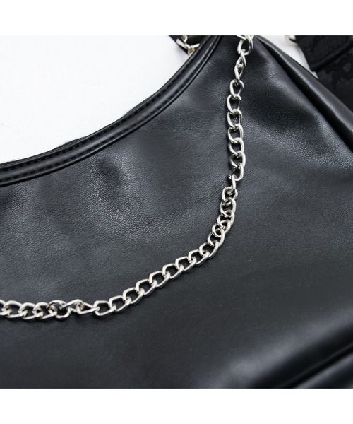 REFLEM(レフレム)の「『REFLEM/レフレム』ミニバッグ付きボディバッグ(ショルダーバッグ・レディース・ブラック・FREE)」の10枚目の写真