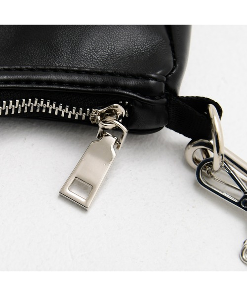 REFLEM(レフレム)の「『REFLEM/レフレム』ミニバッグ付きボディバッグ(ショルダーバッグ・レディース・ブラック・FREE)」の2枚目の写真