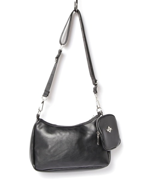 REFLEM(レフレム)の「『REFLEM/レフレム』ミニバッグ付きボディバッグ(ショルダーバッグ・レディース・ブラック・FREE)」の17枚目の写真