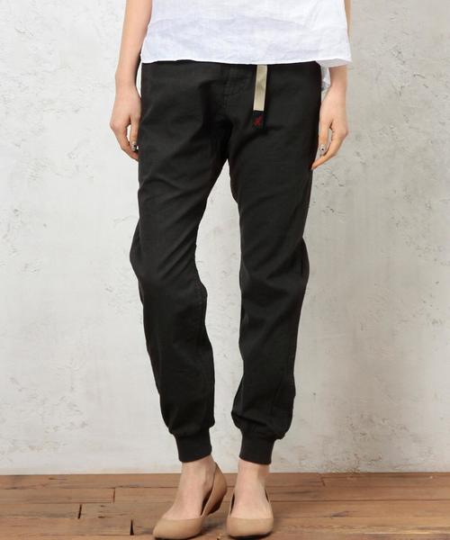 Gramicci（グラミチ）の「[グラミチ]GRAMICCI Li/C RIB パンツ ◆（その他パンツ・レディース・ブラック/ベージュ/オリーブ・フリー）」の2枚目の写真